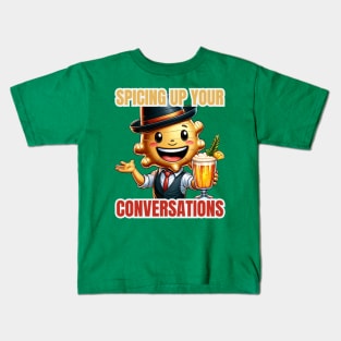 Ginger Beer Banter - Spicing Up Your Conversations Shirt Kids T-Shirt